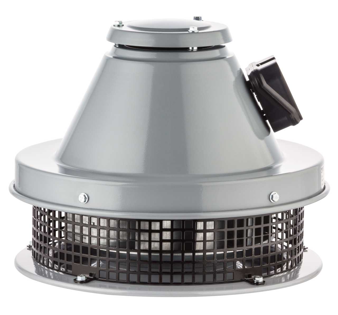 BRCF-M 315 Yatay Atışlı Radyal Çatı Fanı, Harici Motorlu, 230 Volt Monofaze