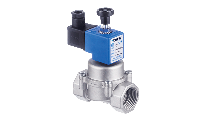 DOĞALGAZ İÇİN NORMALDE AÇIK MANUEL RESETLİ ( EMNİYETLİ ) TORK S8011 SERİSİ SOLENOİD VANA  DİŞLİ