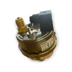 Ø100mm 0/600 Bar Panotip Arka Bağlantılı ÇİFT Elektrik Kontaklı Hassas Manometre, Basınç Ölçer IP65 Kurutip G1/2'' CL1,0 PAKKENS