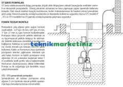 ST3 10 Metre Kablolu 1'' Elektromanyetik Dalgıç Pompa Temiz Su Pompası Hmax:34metre, Debi(Max):2700 Litre/saat STAR POMPA