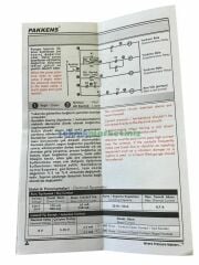 Ø100mm 0/2,5 Bar Alttan Bağlantılı ÇİFT Elektrik Kontaklı Hassas Manometre, Basınç Ölçer IP65 Kurutip G1/2'' CL1,0 PAKKENS