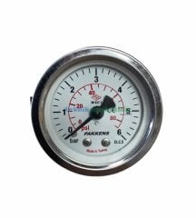 Ø50mm 0-6 Bar Panotip Arkadan Bağlantılı Genel Amaçlı Kurutip Manometre, Basınç Göstergesi CL2,5 PAKKENS