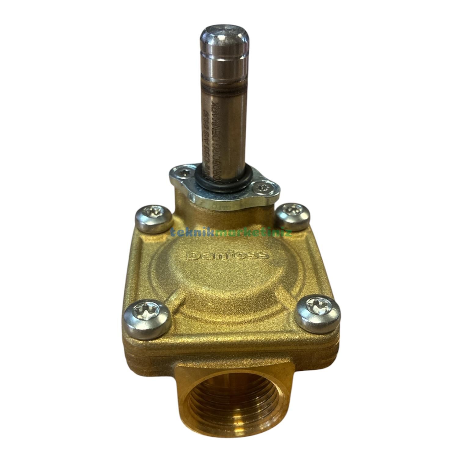 1/2'' (BOBİNSİZ) Normalde Kapalı Solenoid Vana Gövdesi (0,2 - 10 BAR) (13mm Orifis) DANFOSS 042U4612 EV220S 13B G12F NC000