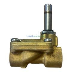 1/2'' (BOBİNSİZ) Normalde Kapalı Solenoid Vana Gövdesi (0,2 - 10 BAR) (13mm Orifis) DANFOSS 042U4612 EV220S 13B G12F NC000