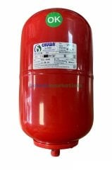 6 Litre Silindirik Tip, Dikey Genleşme Tankı, Hidrofor Tankı