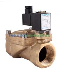 2'' Normalde Kapalı Genel Maksat Solenoid Vana DURAVİS ESV 100-08 (0,5 - 12 BAR), (50mm Orifis) 110 VAC