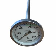 Ø63mm 500 Derece C° Fırın, Taş Fırın Termometreleri PAKKENS