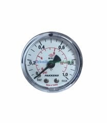 Ø50mm 0-1 Bar Arkadan Bağlantılı Genel Amaçlı Kurutip Manometre, Basınç Göstergesi CL2,5 PAKKENS