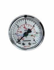 Ø50mm 0-6 Bar Arkadan Bağlantılı Genel Amaçlı Kurutip Manometre, Basınç Göstergesi CL2,5 PAKKENS