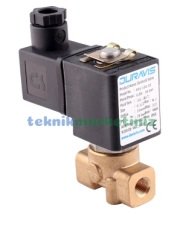 1/4'' Normalde Kapalı Genel Maksat Solenoid Vana DURAVİS ESV 100-01-018 (0 - 16 BAR), (1,8mm Orifis) 110 VAC