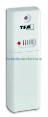 Alarmlı Saatli, Kablosuz Transmitterli, Telsiz, Dış Ortam Sıcaklık Ölçer(Alarmlı) - İç Ortam Sıcaklık ve Nem Ölçer Termo-Higrometre TFA Dostmann 30.3069.01 TM832.1006.01