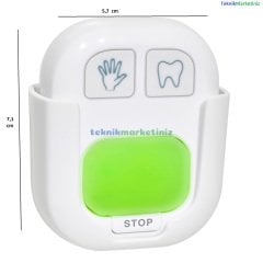 El Yıkama ve Diş Fırçalama Zamanlayıcısı, Timer, Çocuklar ve Yetişkinlere TFA Dostmann 38.2046.02 TM832.2013.02