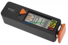 ''BatteryCheck'' Dijital Pil Test Cihazı TFA Dostmann 98.1126.01 TM832.3139.01