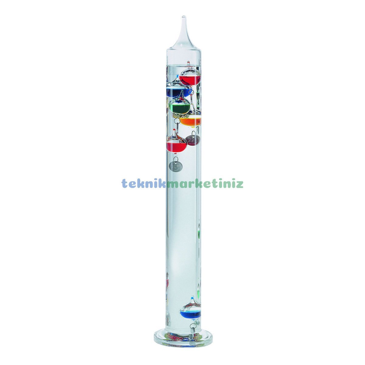 ''Galileo GALILEI'' Sıvılı Termometre, Termoskop +18..+28°C, 43,5 cm TFA Dostmann 18.1007.01.54 TM832.1142.01.54