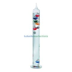 ''Galileo GALILEI'' Sıvılı Termometre, Termoskop +18..+28°C, 43,5 cm TFA Dostmann 18.1007.01.54 TM832.1142.01.54