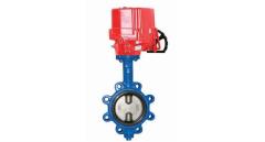 TORK 24 VOLT DC ELEKTRİK AKTÜATÖRLÜ LUG TİPİ  KELEBEK VANA